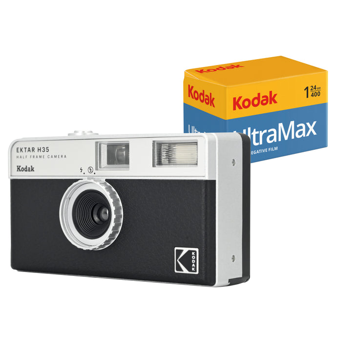 KODAK EKTAR H35 Half Frame Film Camera Bundle<br/>with KODAK Ultramax400 24/exp Roll Film