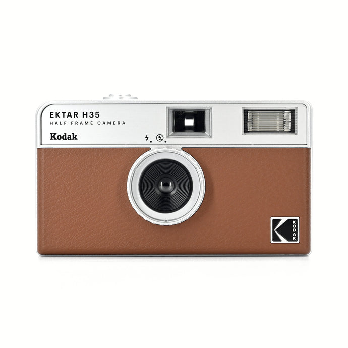 KODAK EKTAR H35 Half Frame Film Camera<br/>BROWN