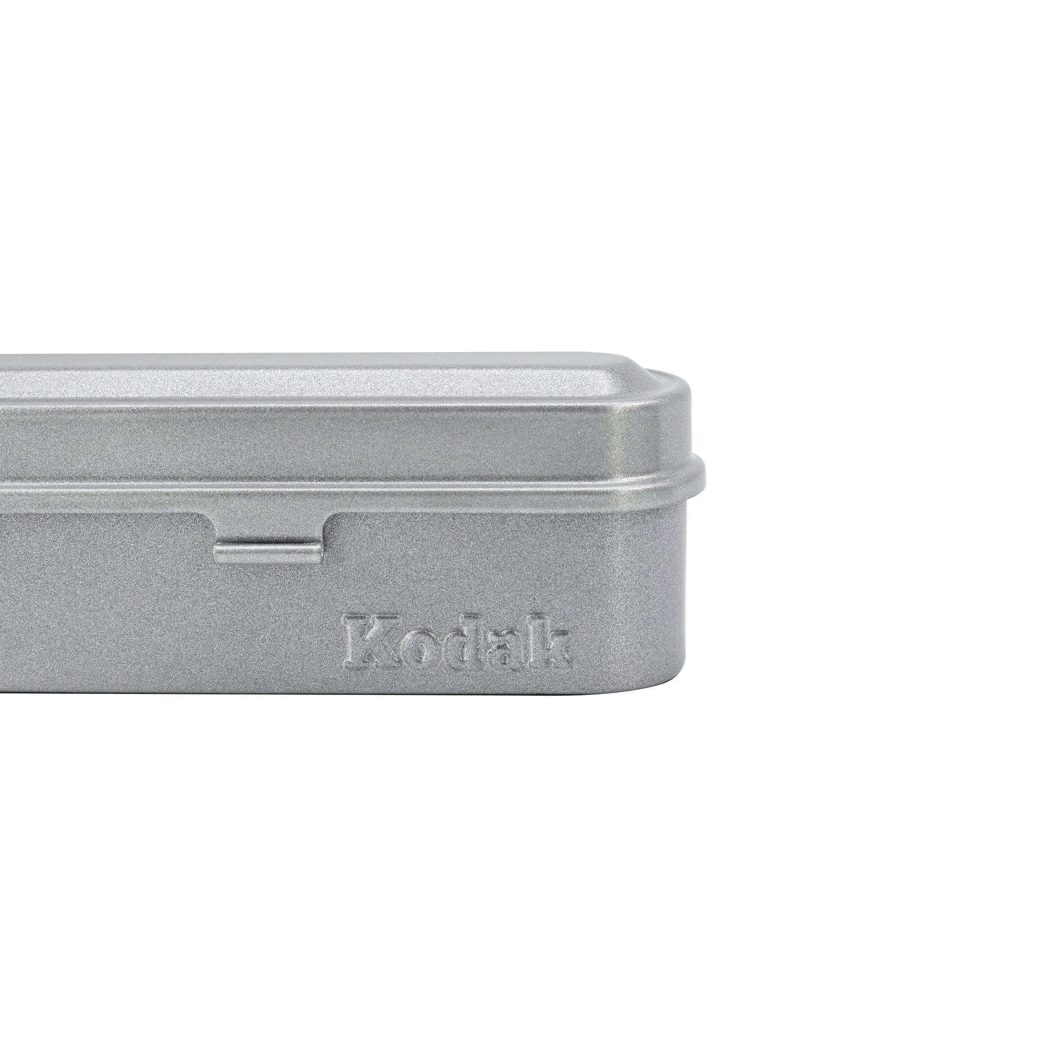 Kodak Steel 35mm Film Case Silver/Silver - Holds 5 Rolls of Film